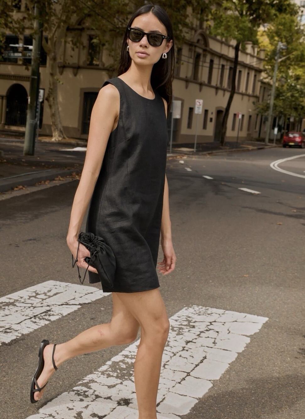 Posse Ellen Mini Dress Womens Small